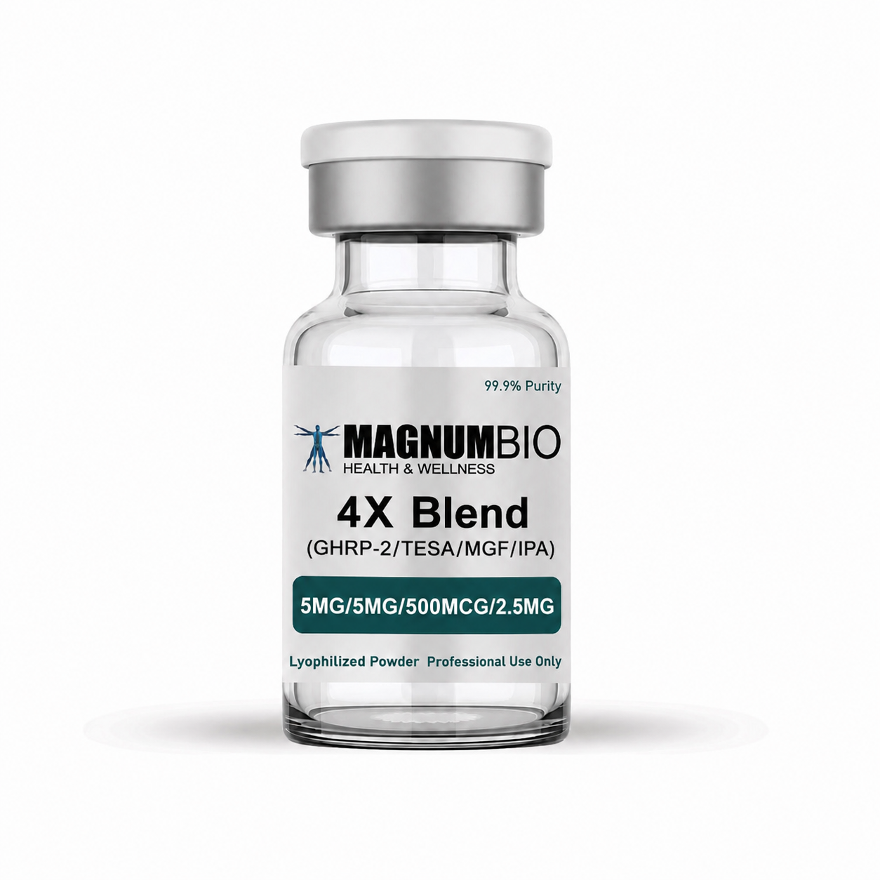 MAGNUMBIO-MG-4X Blend-GHRP-2-TESA-MGF-IPA